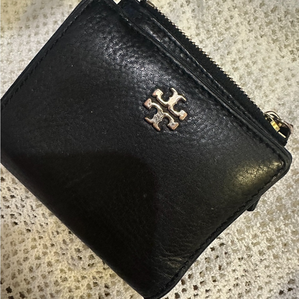 Tory Burch Black Fold Wallet